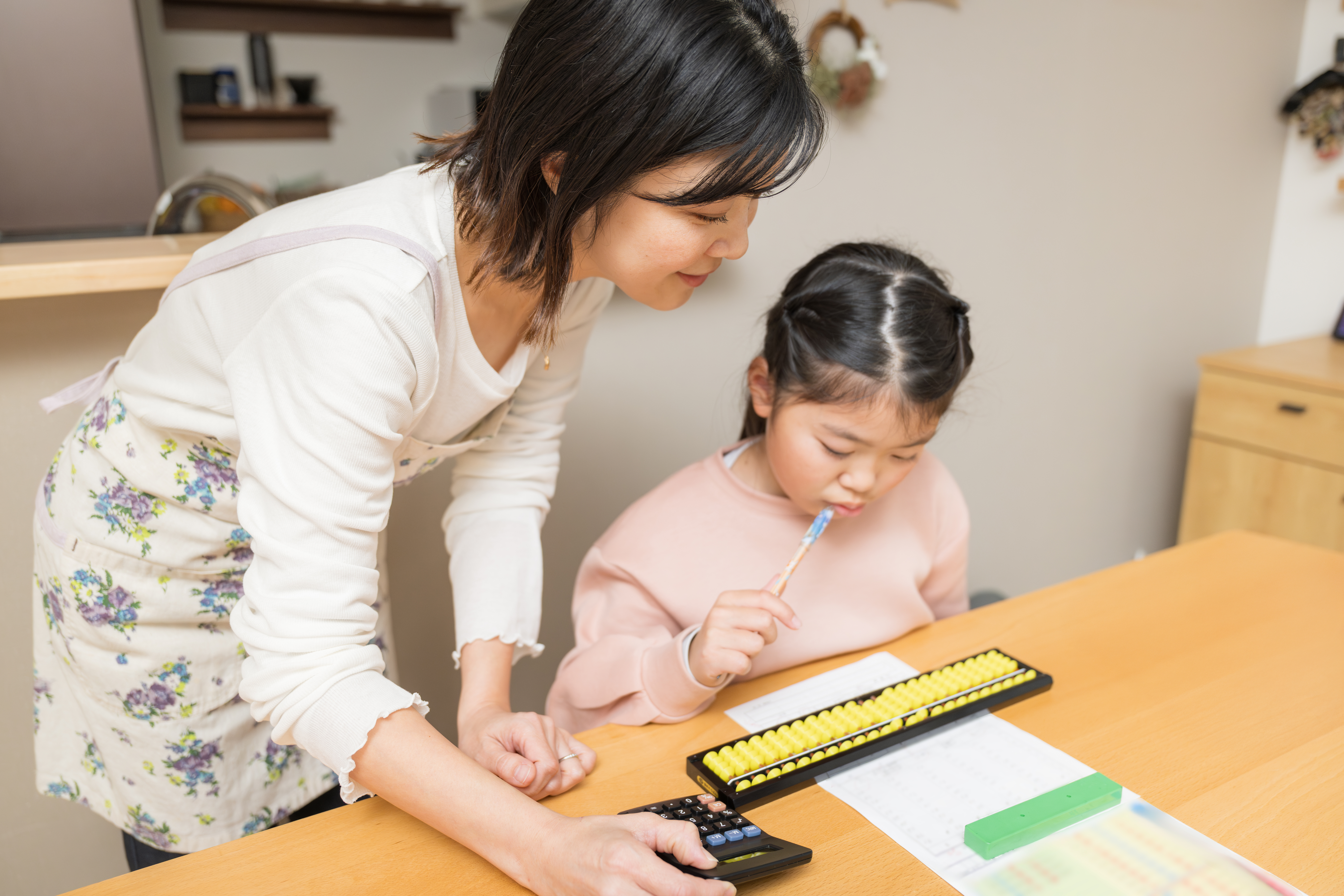 落ち着いて学ぶそろばん塾ピコの教室イメージ